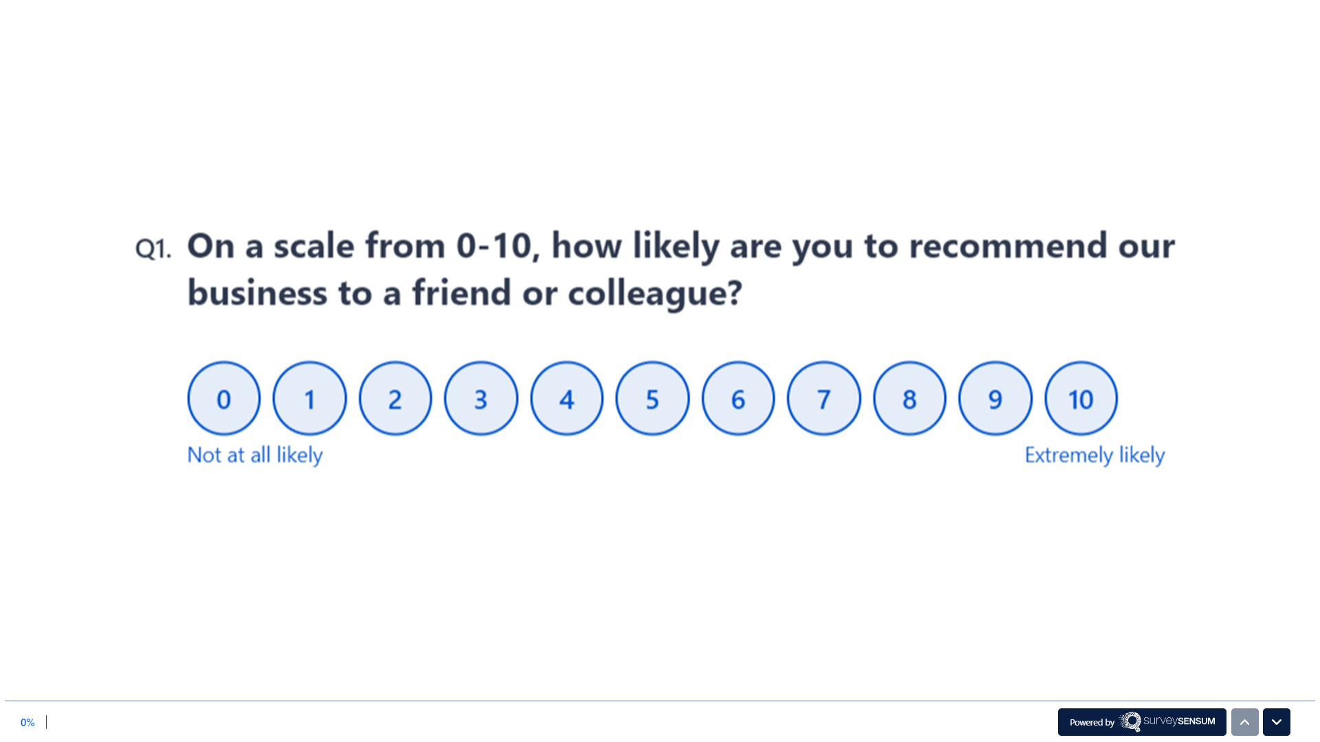 Net Promoter Score Survey Questionnaire with Examples