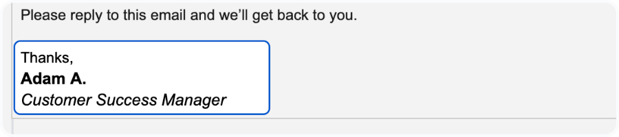 Achieve high survey response rates via email signature