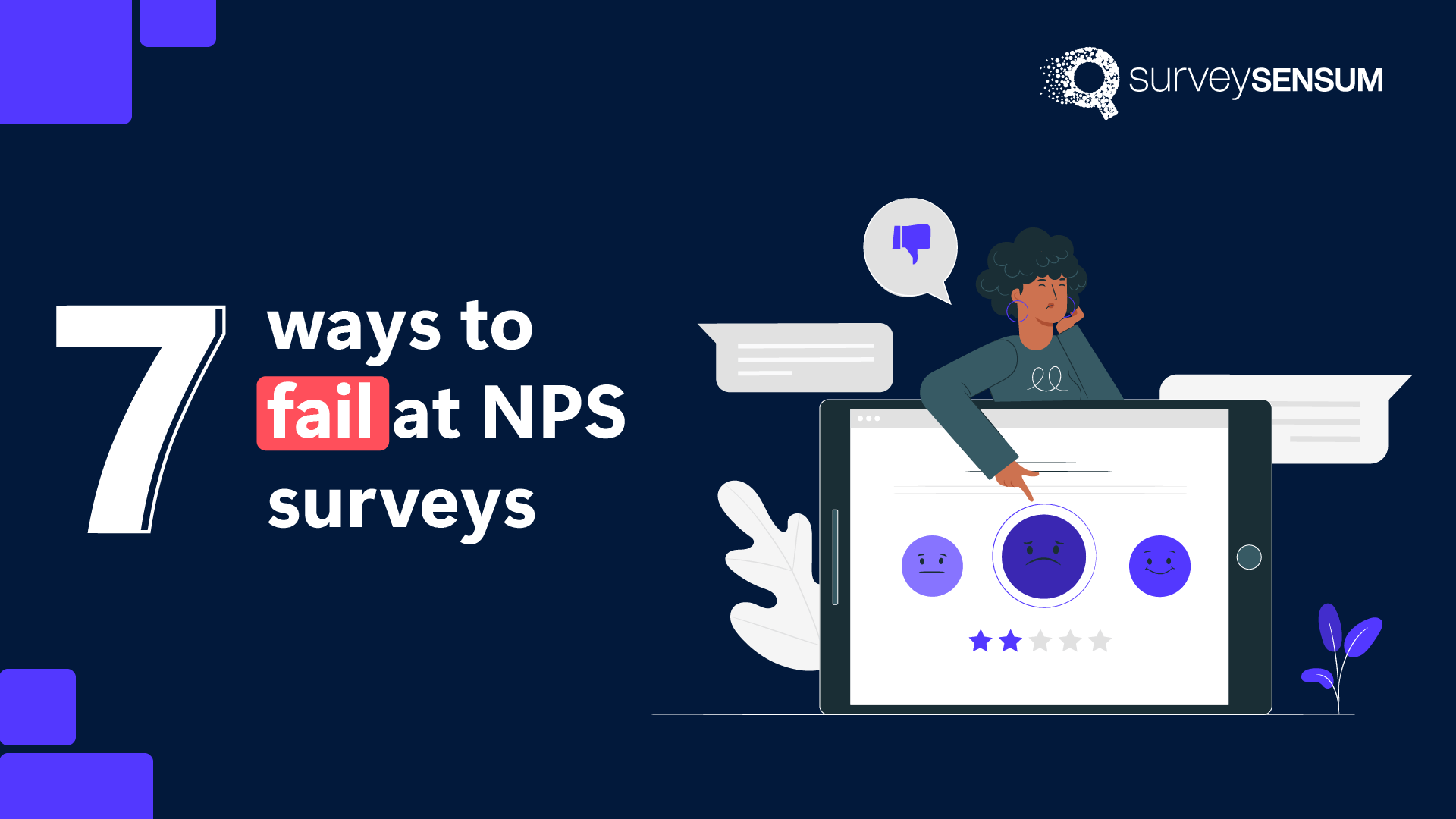 7 ways to fail at NPS Survey