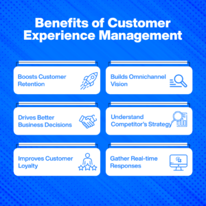 benefits of Customer Experience Management (CXM)