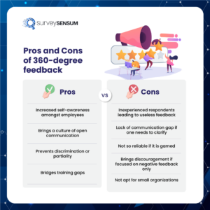 Pros and Cons of 360-degree feedback - Summary