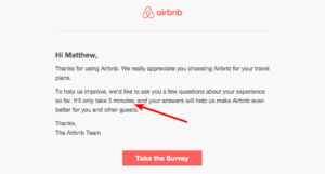 Airbnb customer response