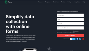 Zoho Forms