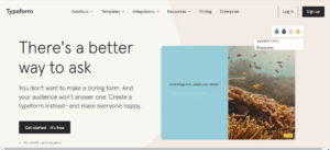 Paperform dashboard for Jotform alternative