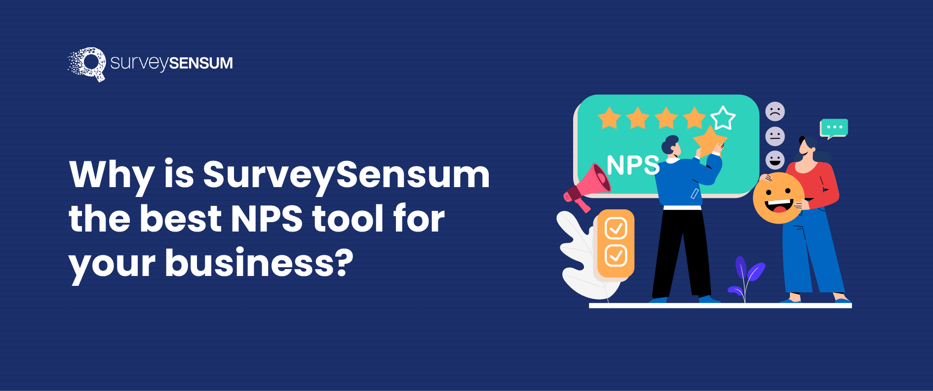 SurveySensum is the best NPS tool in the market