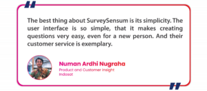 Easy user interface of the best NPS tool