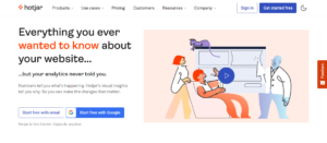 Hotjar is yet another product feedback tool you can use in 2023